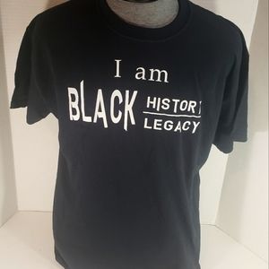 NWOT Men's I am Black History T-shirt
